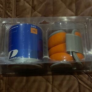 Prospirit Orange Fitness Wrist Weights 1.5 lbs